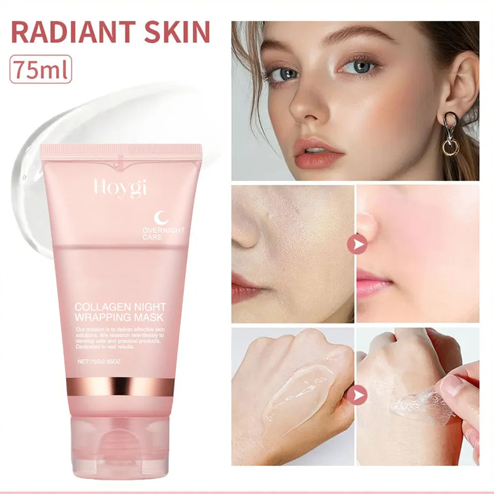 Korean Collagen Overnight Peel-Off Mask | Deep Hydration
