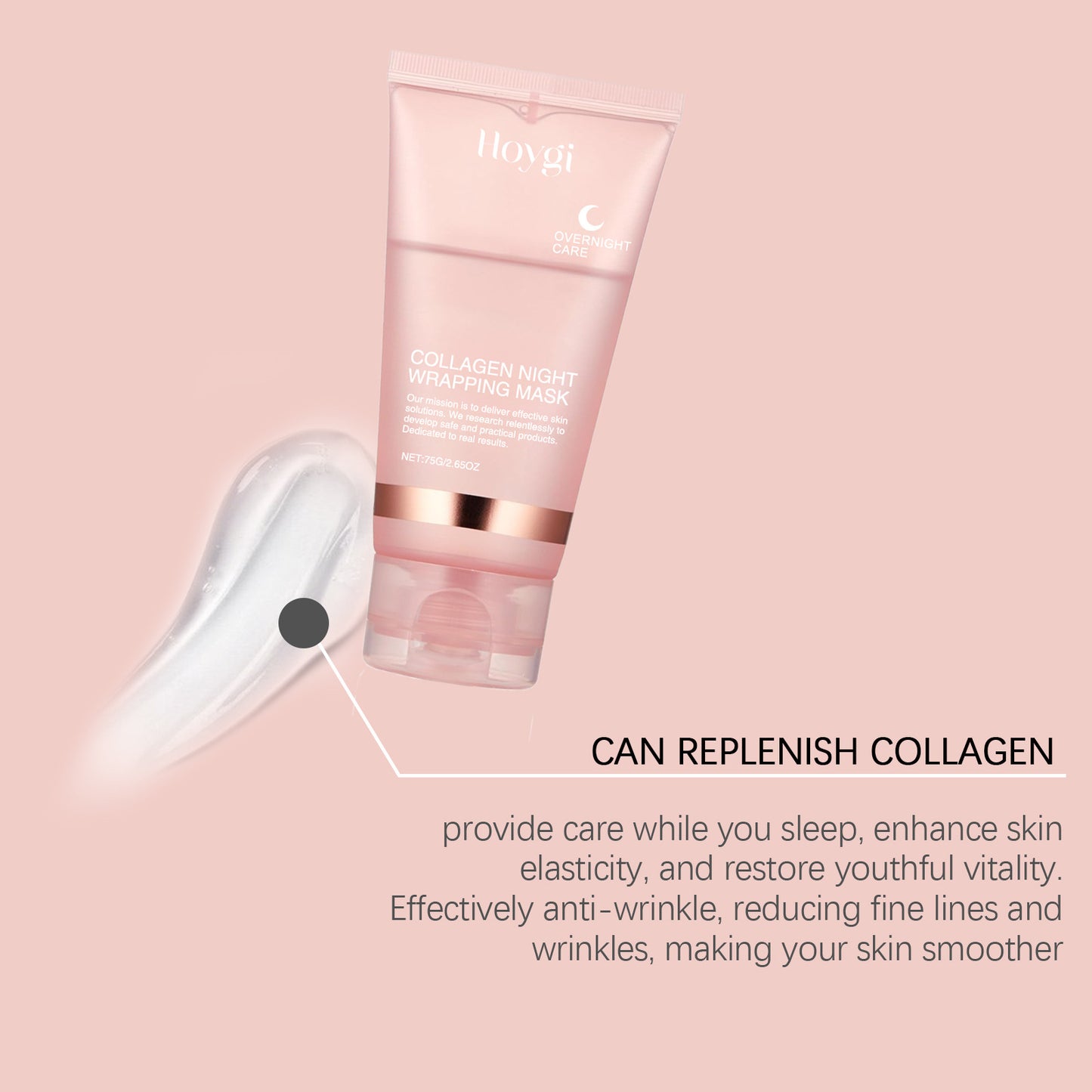 Korean Collagen Overnight Peel-Off Mask | Deep Hydration