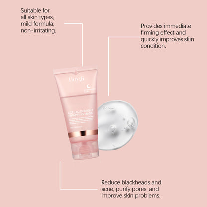 Korean Collagen Overnight Peel-Off Mask | Deep Hydration