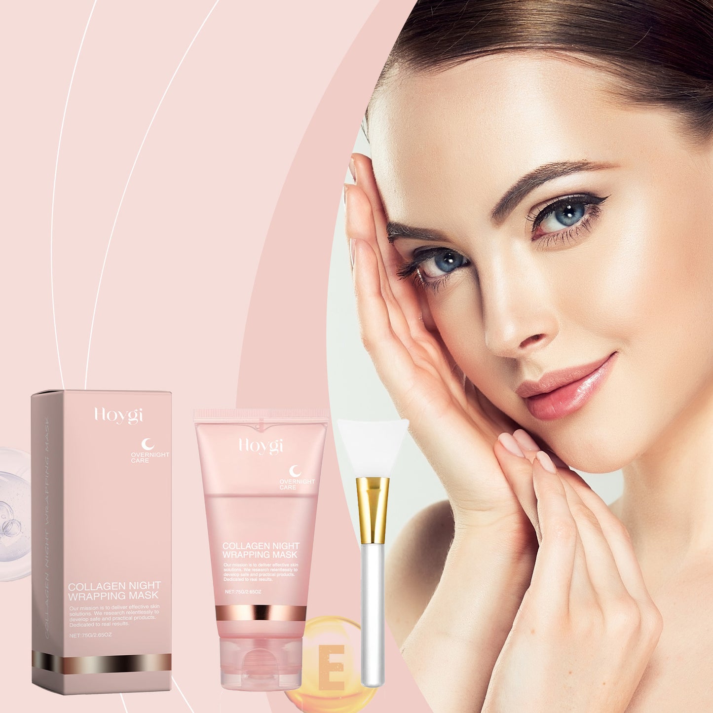 Korean Collagen Overnight Peel-Off Mask | Deep Hydration