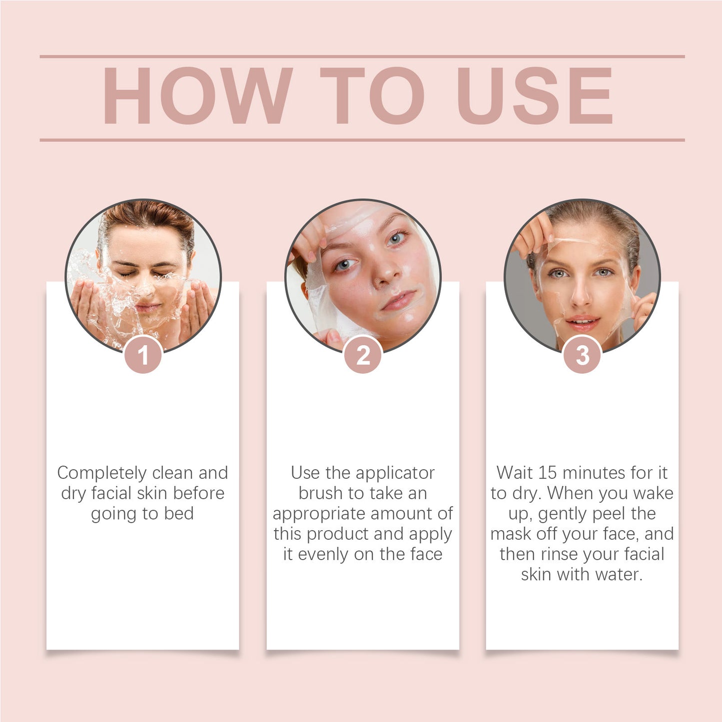 Korean Collagen Overnight Peel-Off Mask | Deep Hydration