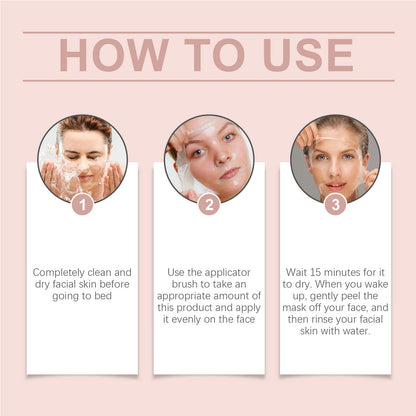 Korean Collagen Overnight Peel-Off Mask | Deep Hydration
