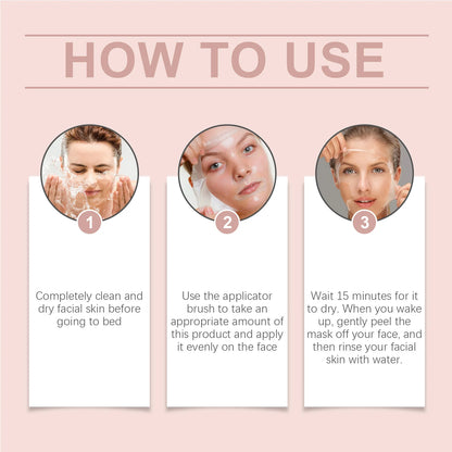 Korean Collagen Overnight Peel-Off Mask | Deep Hydration