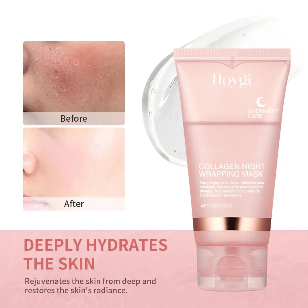 Korean Collagen Overnight Peel-Off Mask | Deep Hydration