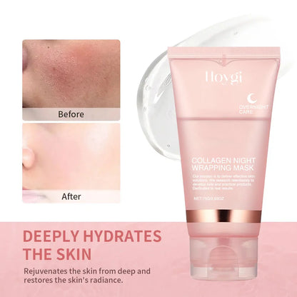 Korean Collagen Overnight Peel-Off Mask | Deep Hydration